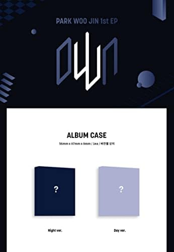 AB6IX Park Woojin saját 1. EP Album Platform Változat Esetében+QR típusú kártya+Hivatalos fénykép kártya+Képkeret, fotó kártyát+Harmonika