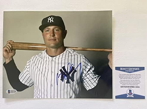 Matt Holliday Aláírt Dedikált Fényes 8x10 Fotó New York Yankees - Beckett BAS COA