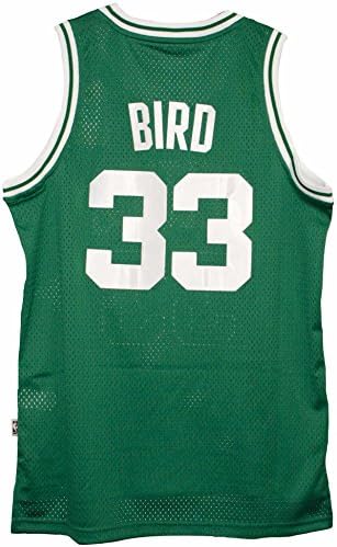 Larry Bird Boston Celtics 1985 Út Férfi Swingman Jersey (4X-Nagy) Zöld
