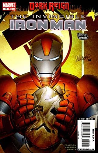 Legyőzhetetlen Iron Man 19 VF/NM ; Marvel képregény | Matt Frakció Dark Reign