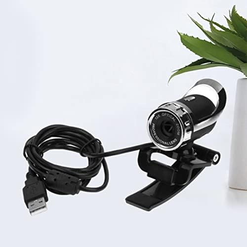 SOLUSTRE 12 Kamera, Mikrofon, USB Találkozó Laptop Magas Szélesvásznú Videó, Hang-Elnyelő Fekete Asztali Cam Számítógép Meghatározása