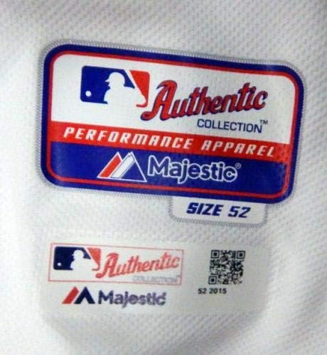 2015 Pittsburgh Pirates Üres Játék Kiadott Fehér Jersey július 4 52 723 - Játék Használt MLB Mezek