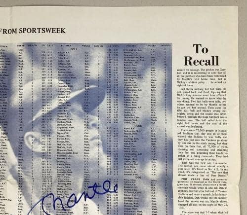 Mickey Mantle Aláírt Poszter 22x17 Nyomtatás Baseball NY Yankees Autogramot HOF SZÖVETSÉG - Dedikált MLB Fotók