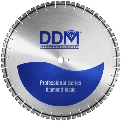 Dixie Gyémánt Gyártási E3024165R Szakmai Nedves Vágás Gyógyítható Beton Elektromos Fűrész, 24-Inch x 0.165-Hüvelyk