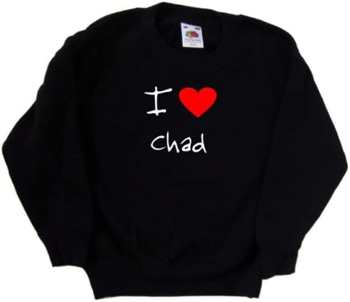 Én Szerelmes Szív Chad Fekete Pulóver