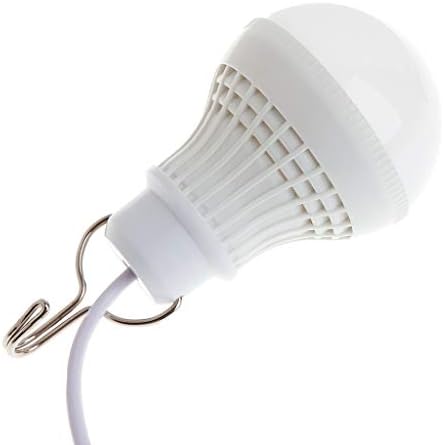Keaiduoa 5W 10 LED-es Energiatakarékos USB Izzó Fény Kemping Haza Horog Kapcsoló Éjszakai Lámpa