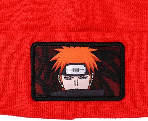 Naruto Akatsuki Fájdalom Vörös Mandzsetta Beanie