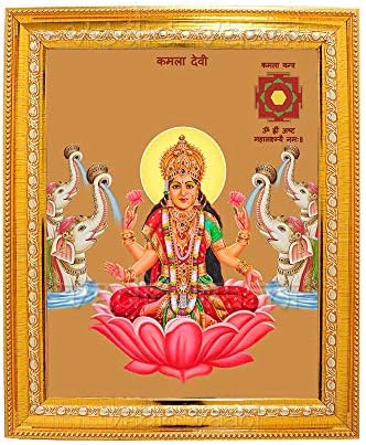 Védikus Vaani Istennő Kamala Lakshmi Devi MATA Mahavidya | Istennő Kamala Maa Yantra Pujan Shakti Meghatározott Pooja|Tíz