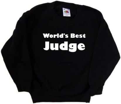 A világ Legjobb Bíró Fekete Pulóver