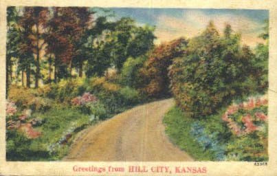 Hill City, Kansas, Képeslap