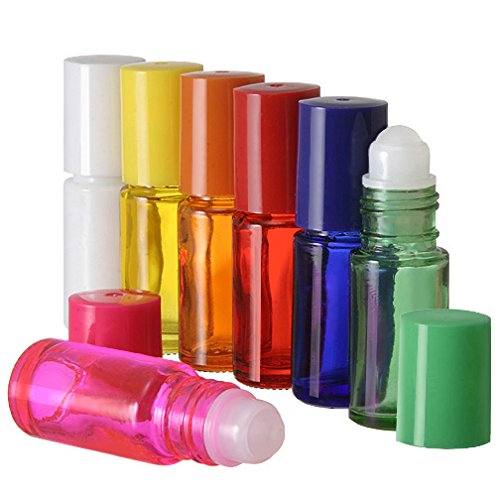 A Parfumerie 5 ml. Üveg Roll Üveg. Tökéletes Illóolajok, Aromaterápia, Parfüm, valamint Köln. Műanyag Henger. Pipetták Tartalmazza