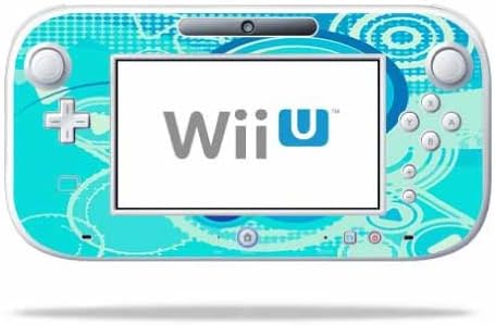 MightySkins Bőr Kompatibilis a Nintendo Wii U Gamepad Vezérlő wrap Matrica Bőr Modern Retro