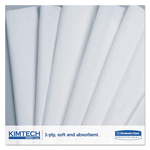 Kimtech Kimberly-Clark Tudományos Pontossággal KimWipes, 05511, 4.5 x 8.4, Szakmai Kényes Feladat, Szövet, 1-rétegű, csomagonként