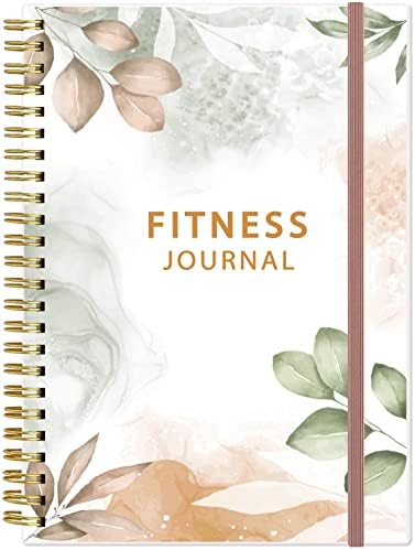 Egyszerűsített Fitness Journal Női & Férfi - A5 Edzés Lap/Tervező Napi Gyakorlat Napló fogyás, Tornaterem, Izomtömeg, Testépítés