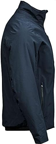 Tee Jays Férfi Minden Időjárási Kabát (XL) (Haditengerészet)