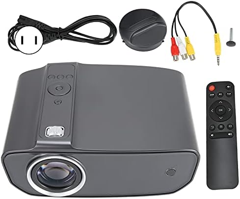 Mini Projektor, Full HD 1080P LED Video Projektor, Hordozható Home Office vetítőkészülék, Multimédia házimozi Film Projektor