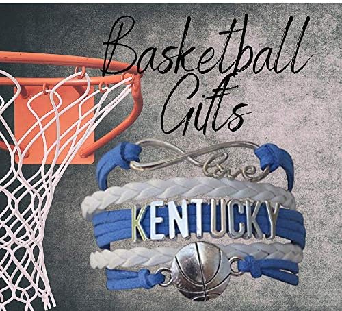 Infinity Gyűjtemény University of Kentucky Karkötő - Kentucky Wildcats Kosárlabda Karkötő & Tökéletes Kosárlabda Rajongó
