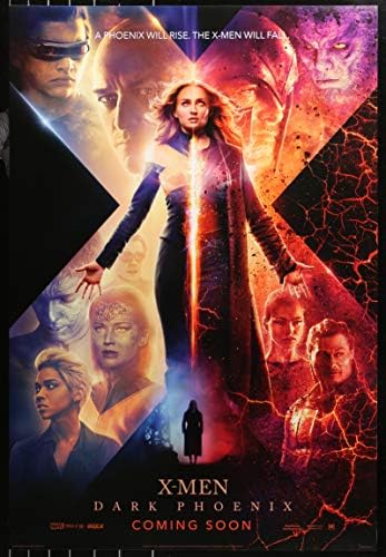 SÖTÉT FŐNIX 27x40 D/S Eredeti Film Poszter Egy Lapra 2019 X-Men Sophie Turner