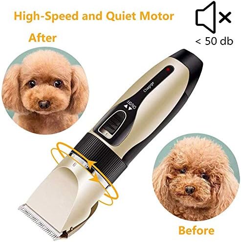 TREXD kutyaszőr Trimmer Pet Profi Ápolás Gép, Eszköz USB Újratölthető Elektromos Borotvák Haj Vágó Macska Kutya Hajvágás