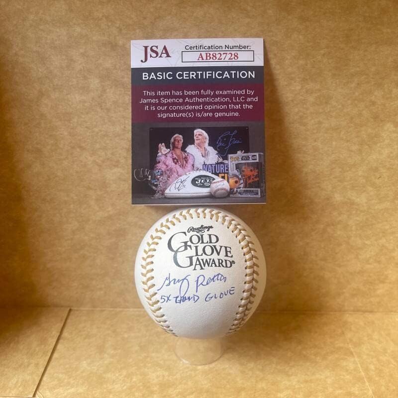 Gary Pettis 5x Arany Kesztyű Alá Dedikált Arany Kesztyű Baseball Szövetség Ab82728 - Dedikált MLB Kesztyű