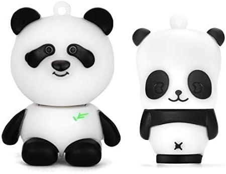 BorlterClamp USB Flash Meghajtó Cuki Panda Minta 32 gb-os Csomag 2 Db Pendrive Ajándék gyermekkel, tanulóval
