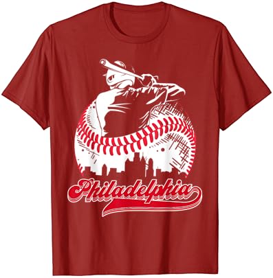Évjárat Philadelphia Klasszikus Baseball Baseball Rajongó 2022 Póló