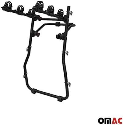 OMAC 3 kerékpártartó a Mazda 5 2013-2023 Fekete | Csomagtartóba Szerelhető kerékpártartó 99 Kg Terhelés Összecsukható Minden