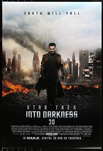 STAR TREK INTO DARKNESS - 27X40 D/S Eredeti Film Poszter Egy Lap 2013