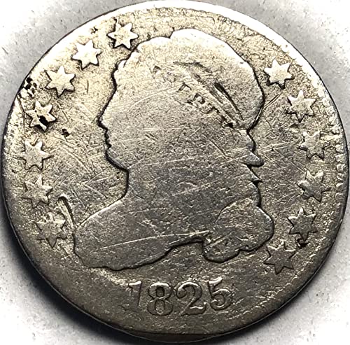 1825 Mellszobor Fedelű Ezüst Érmét Jó