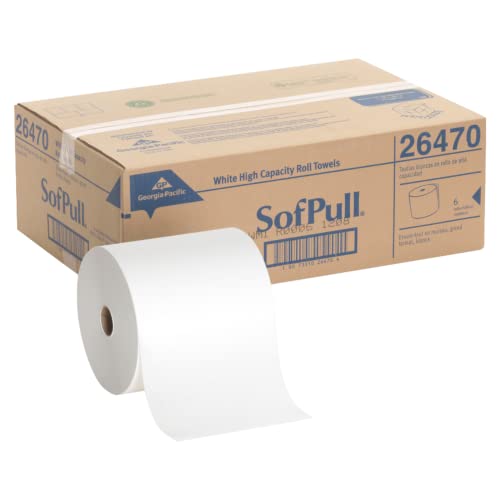 Fehér Papír Törölköző Roll 7-7/8W x 1000 L, 6 Tekercs