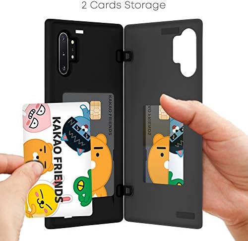 Kakao Barátok Galaxy Note 10 Plusz Pénztárca tok Memóriakártya-Tartó, Védő Kettős Réteg Lökhárító Telefon Esetében (Ryan