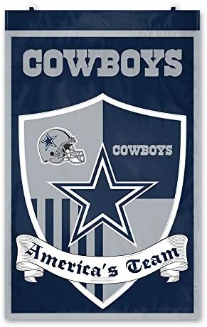 NFL Dallas Cowboys Csapata Pajzs Banner, 24 x 36-hüvelyk