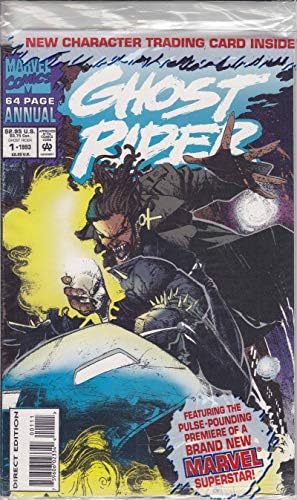 Ghost Rider (Vol. 2) az Éves 1 (kártya) VF/NM ; Marvel képregény